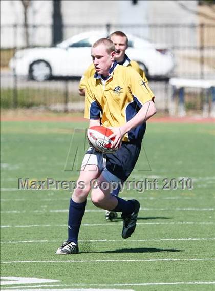Thumbnail 3 in El Paso U19 RFC vs Dallas Jesuit B (Jesuit Dallas Rugby Showdown) photogallery.