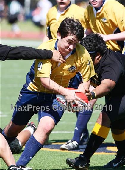 Thumbnail 3 in El Paso U19 RFC vs Dallas Jesuit B (Jesuit Dallas Rugby Showdown) photogallery.