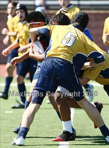 Thumbnail 1 in El Paso U19 RFC vs Dallas Jesuit B (Jesuit Dallas Rugby Showdown) photogallery.