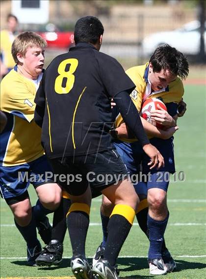 Thumbnail 1 in El Paso U19 RFC vs Dallas Jesuit B (Jesuit Dallas Rugby Showdown) photogallery.