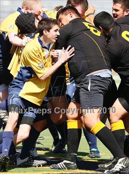 Thumbnail 2 in El Paso U19 RFC vs Dallas Jesuit B (Jesuit Dallas Rugby Showdown) photogallery.
