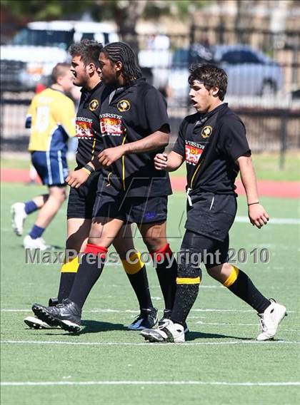 Thumbnail 3 in El Paso U19 RFC vs Dallas Jesuit B (Jesuit Dallas Rugby Showdown) photogallery.