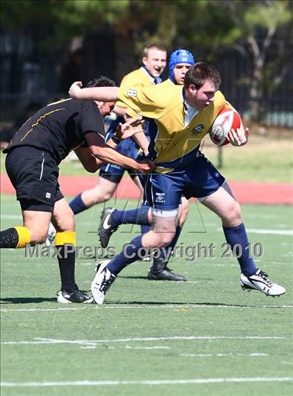 Thumbnail 2 in El Paso U19 RFC vs Dallas Jesuit B (Jesuit Dallas Rugby Showdown) photogallery.