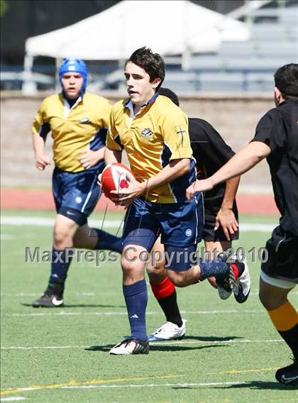Thumbnail 2 in El Paso U19 RFC vs Dallas Jesuit B (Jesuit Dallas Rugby Showdown) photogallery.