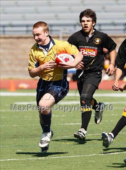 Thumbnail 1 in El Paso U19 RFC vs Dallas Jesuit B (Jesuit Dallas Rugby Showdown) photogallery.