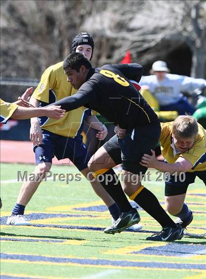 Thumbnail 3 in El Paso U19 RFC vs Dallas Jesuit B (Jesuit Dallas Rugby Showdown) photogallery.