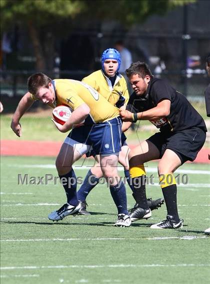 Thumbnail 3 in El Paso U19 RFC vs Dallas Jesuit B (Jesuit Dallas Rugby Showdown) photogallery.
