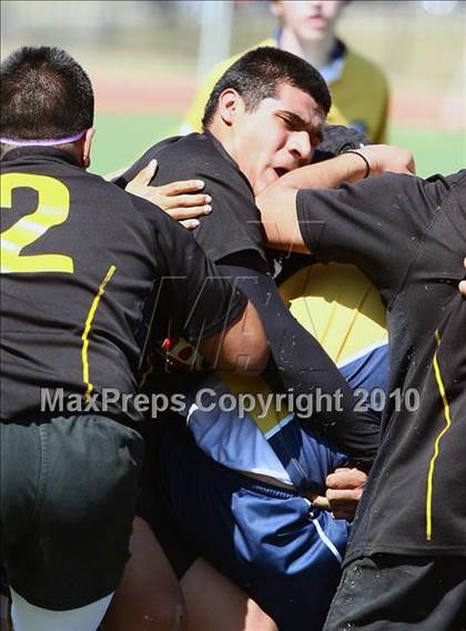 Thumbnail 1 in El Paso U19 RFC vs Dallas Jesuit B (Jesuit Dallas Rugby Showdown) photogallery.