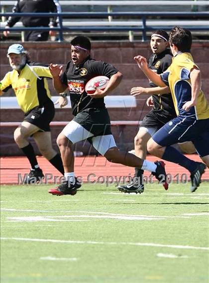 Thumbnail 2 in El Paso U19 RFC vs Dallas Jesuit B (Jesuit Dallas Rugby Showdown) photogallery.