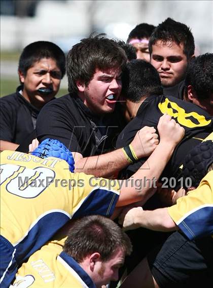 Thumbnail 1 in El Paso U19 RFC vs Dallas Jesuit B (Jesuit Dallas Rugby Showdown) photogallery.