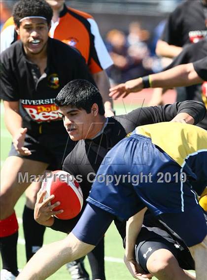 Thumbnail 3 in El Paso U19 RFC vs Dallas Jesuit B (Jesuit Dallas Rugby Showdown) photogallery.