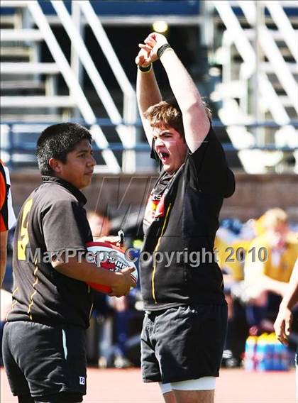Thumbnail 3 in El Paso U19 RFC vs Dallas Jesuit B (Jesuit Dallas Rugby Showdown) photogallery.