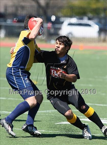 Thumbnail 1 in El Paso U19 RFC vs Dallas Jesuit B (Jesuit Dallas Rugby Showdown) photogallery.