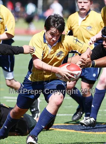 Thumbnail 2 in El Paso U19 RFC vs Dallas Jesuit B (Jesuit Dallas Rugby Showdown) photogallery.