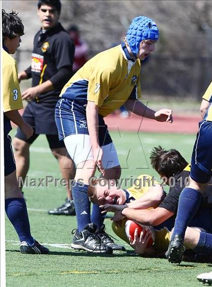 Thumbnail 2 in El Paso U19 RFC vs Dallas Jesuit B (Jesuit Dallas Rugby Showdown) photogallery.