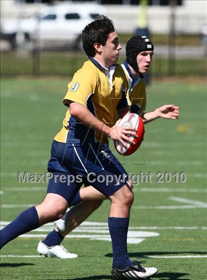 Thumbnail 3 in El Paso U19 RFC vs Dallas Jesuit B (Jesuit Dallas Rugby Showdown) photogallery.