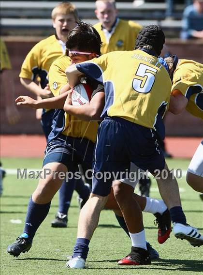 Thumbnail 3 in El Paso U19 RFC vs Dallas Jesuit B (Jesuit Dallas Rugby Showdown) photogallery.