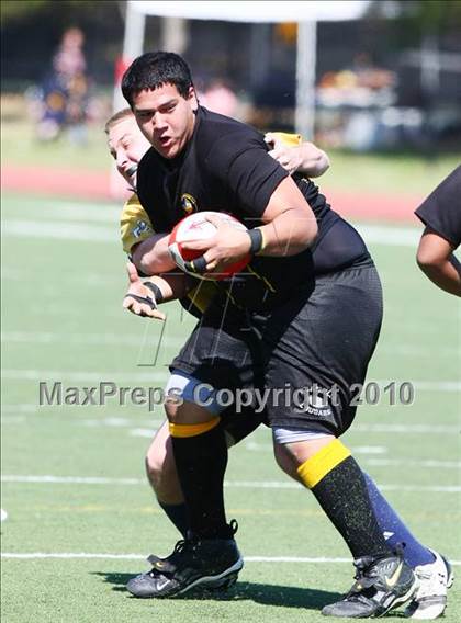 Thumbnail 3 in El Paso U19 RFC vs Dallas Jesuit B (Jesuit Dallas Rugby Showdown) photogallery.