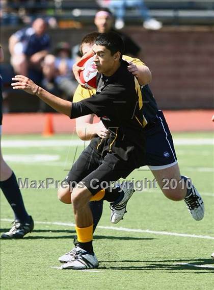 Thumbnail 3 in El Paso U19 RFC vs Dallas Jesuit B (Jesuit Dallas Rugby Showdown) photogallery.