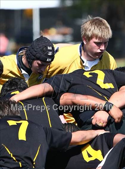 Thumbnail 1 in El Paso U19 RFC vs Dallas Jesuit B (Jesuit Dallas Rugby Showdown) photogallery.
