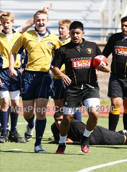 Thumbnail 1 in El Paso U19 RFC vs Dallas Jesuit B (Jesuit Dallas Rugby Showdown) photogallery.