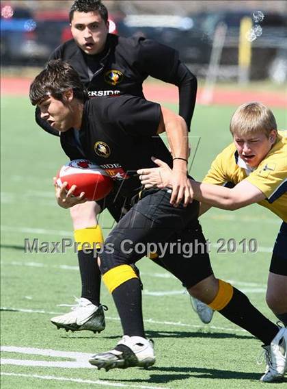 Thumbnail 3 in El Paso U19 RFC vs Dallas Jesuit B (Jesuit Dallas Rugby Showdown) photogallery.