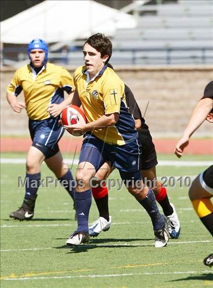 Thumbnail 1 in El Paso U19 RFC vs Dallas Jesuit B (Jesuit Dallas Rugby Showdown) photogallery.