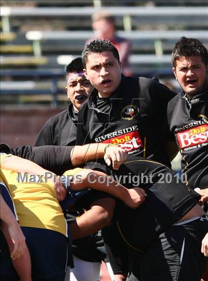 Thumbnail 1 in El Paso U19 RFC vs Dallas Jesuit B (Jesuit Dallas Rugby Showdown) photogallery.
