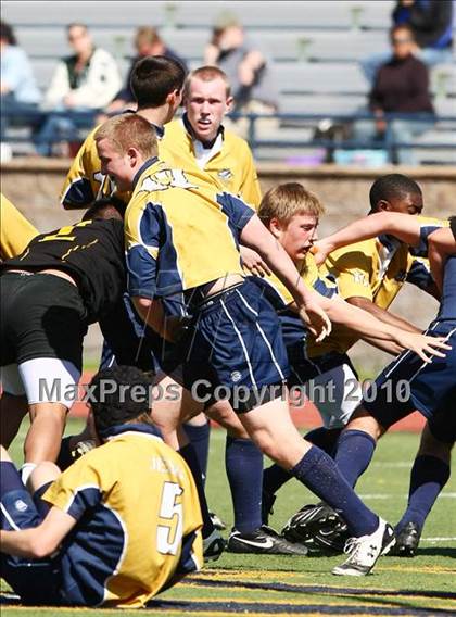 Thumbnail 3 in El Paso U19 RFC vs Dallas Jesuit B (Jesuit Dallas Rugby Showdown) photogallery.