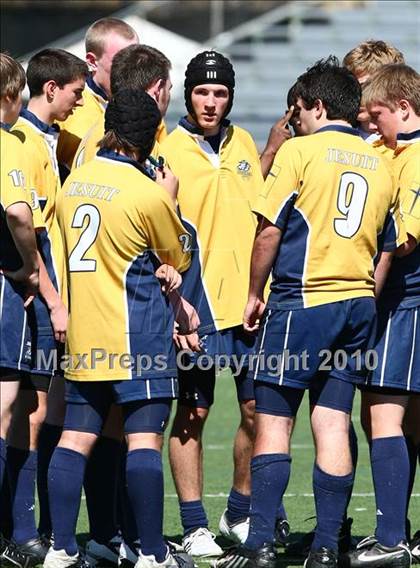 Thumbnail 3 in El Paso U19 RFC vs Dallas Jesuit B (Jesuit Dallas Rugby Showdown) photogallery.
