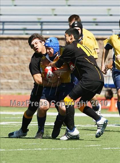 Thumbnail 2 in El Paso U19 RFC vs Dallas Jesuit B (Jesuit Dallas Rugby Showdown) photogallery.