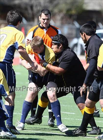 Thumbnail 1 in El Paso U19 RFC vs Dallas Jesuit B (Jesuit Dallas Rugby Showdown) photogallery.