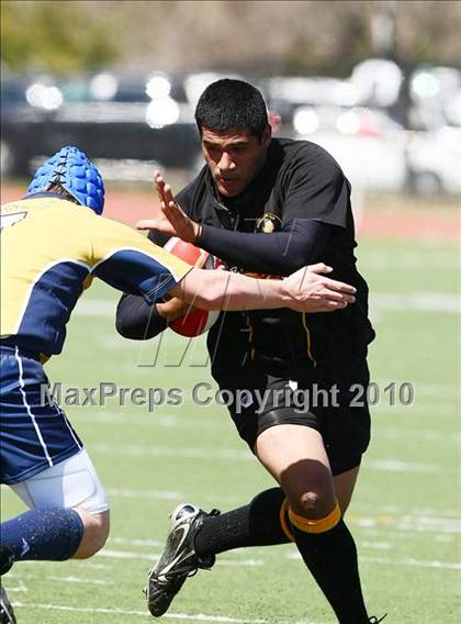 Thumbnail 2 in El Paso U19 RFC vs Dallas Jesuit B (Jesuit Dallas Rugby Showdown) photogallery.