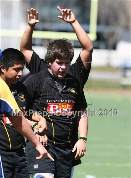 Thumbnail 2 in El Paso U19 RFC vs Dallas Jesuit B (Jesuit Dallas Rugby Showdown) photogallery.