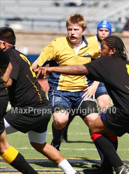 Thumbnail 1 in El Paso U19 RFC vs Dallas Jesuit B (Jesuit Dallas Rugby Showdown) photogallery.