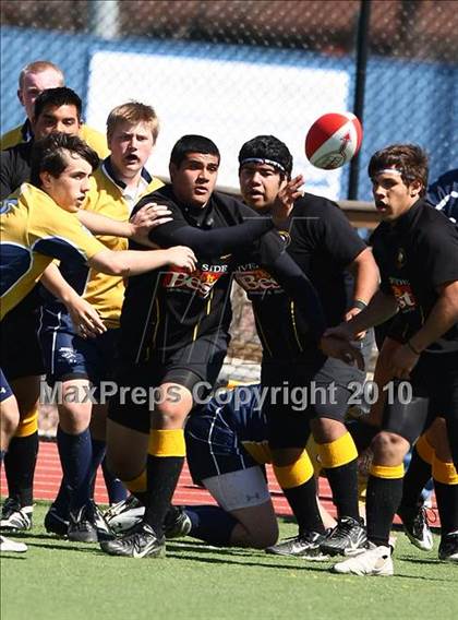 Thumbnail 2 in El Paso U19 RFC vs Dallas Jesuit B (Jesuit Dallas Rugby Showdown) photogallery.