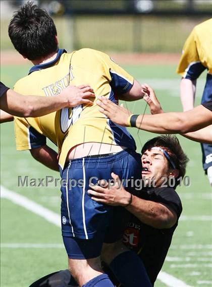 Thumbnail 2 in El Paso U19 RFC vs Dallas Jesuit B (Jesuit Dallas Rugby Showdown) photogallery.