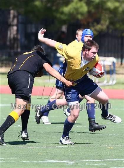 Thumbnail 1 in El Paso U19 RFC vs Dallas Jesuit B (Jesuit Dallas Rugby Showdown) photogallery.