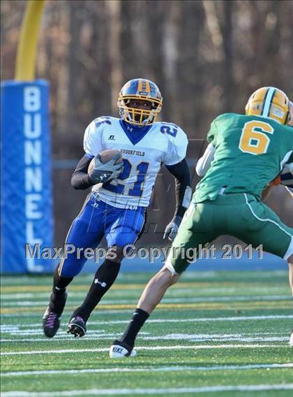 Thumbnail 1 in Brookfield vs. New London (CIAC Class M Semifinal) photogallery.