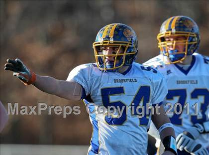 Thumbnail 1 in Brookfield vs. New London (CIAC Class M Semifinal) photogallery.