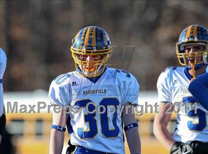 Thumbnail 2 in Brookfield vs. New London (CIAC Class M Semifinal) photogallery.