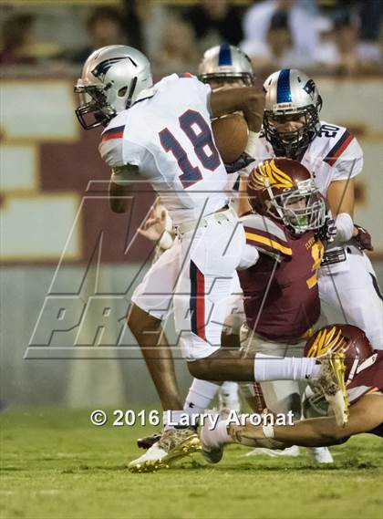 Thumbnail 1 in Clovis West vs. Liberty photogallery.