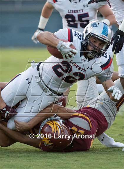 Thumbnail 3 in Clovis West vs. Liberty photogallery.