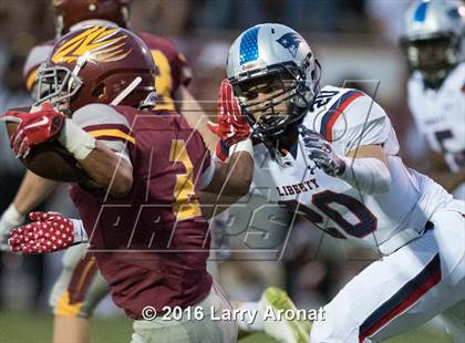 Thumbnail 1 in Clovis West vs. Liberty photogallery.