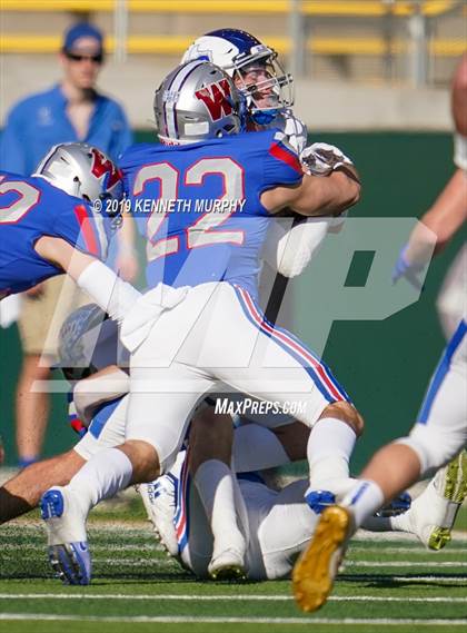 Thumbnail 3 in Katy Taylor vs Westlake (UIL 6A Semifinal) photogallery.