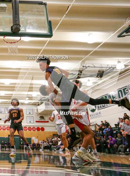 Thumbnail 2 in Archbishop Riordan vs. Jesuit (@ MLK Classic at De La Salle) photogallery.