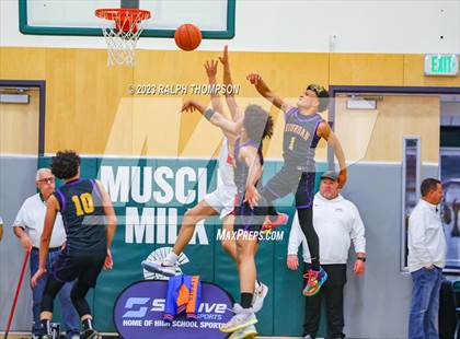 Thumbnail 3 in Archbishop Riordan vs. Jesuit (@ MLK Classic at De La Salle) photogallery.