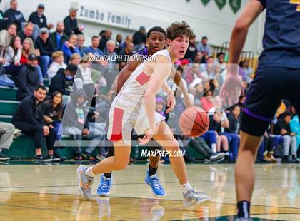Thumbnail 2 in Archbishop Riordan vs. Jesuit (@ MLK Classic at De La Salle) photogallery.