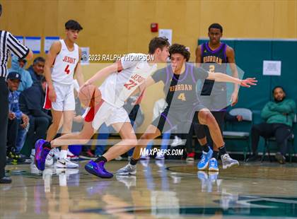 Thumbnail 3 in Archbishop Riordan vs. Jesuit (@ MLK Classic at De La Salle) photogallery.