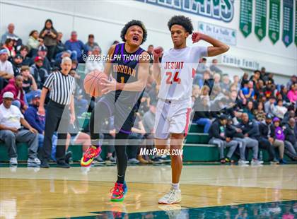 Thumbnail 2 in Archbishop Riordan vs. Jesuit (@ MLK Classic at De La Salle) photogallery.